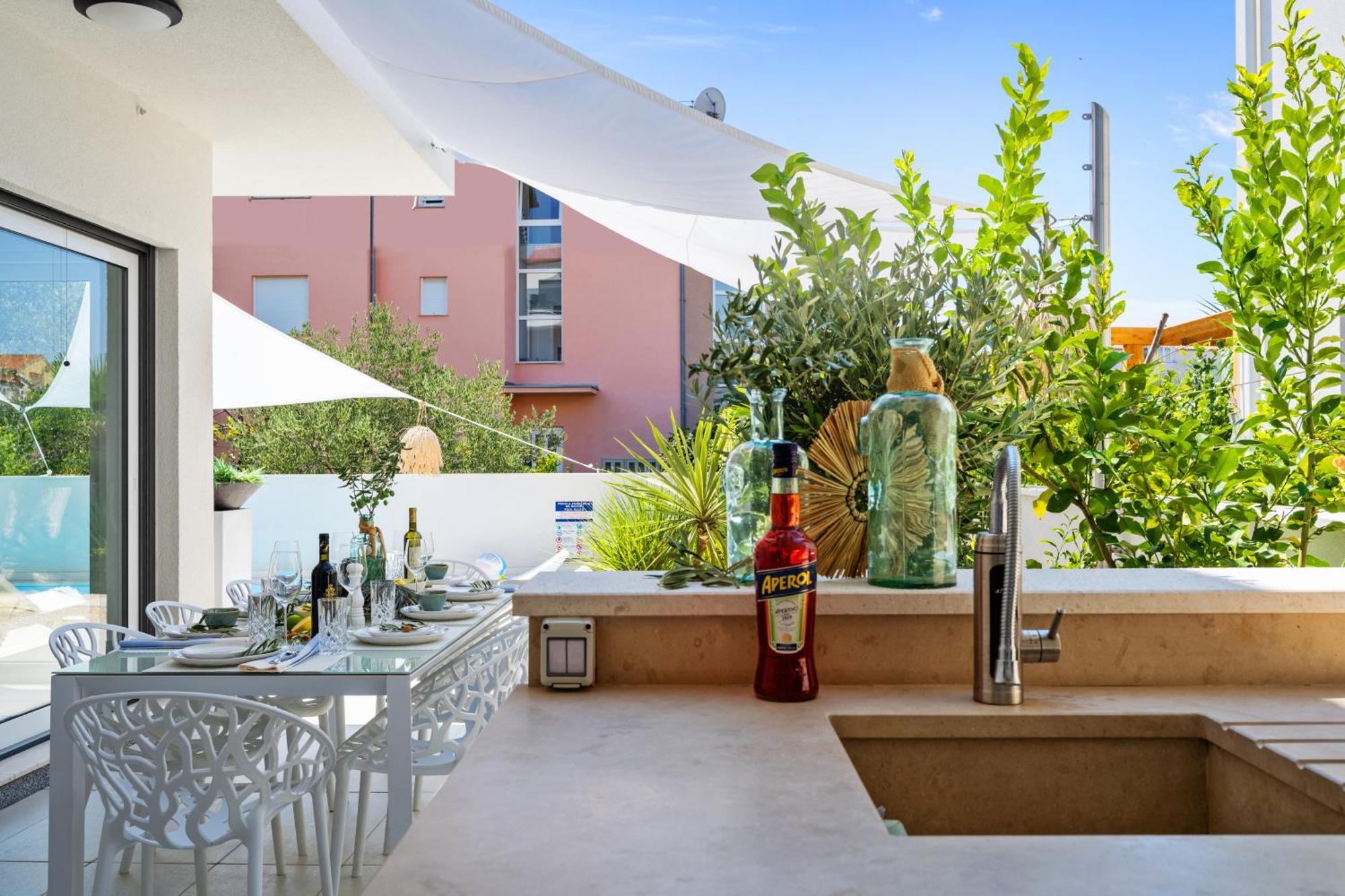 Adriatic Paradise Villa 沃迪切 外观 照片